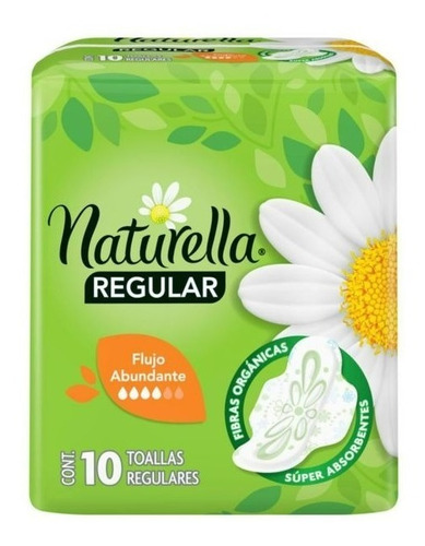 Naturella Toalla Higiénica De Día Con Manzanilla Suave 10un