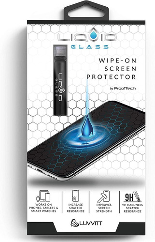 Protector De Pantalla Vidrio Liquidido Tablet Y Cel Pack 1