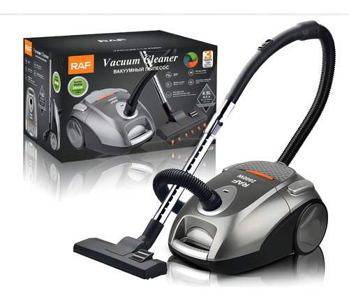 Aspiradora Multiuso Robot Limpieza Automática Raf R8670 Color Plateado