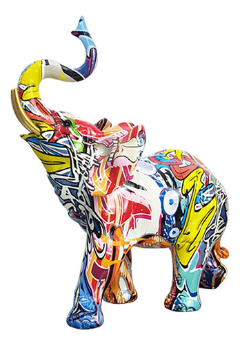 Pintura De Graffiti, Escultura De Elefante, Estatua De Anima