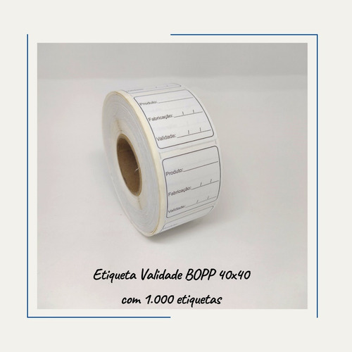 Etiqueta Bopp Data Validade Comida Congelada Anvisa Az 40x40