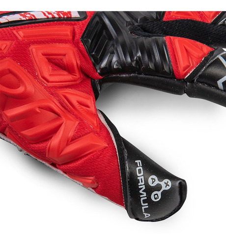 Imagen 6 de 7 de Guante De Portero Rinat Fiera Gk Pro Adulto Rojo/negro