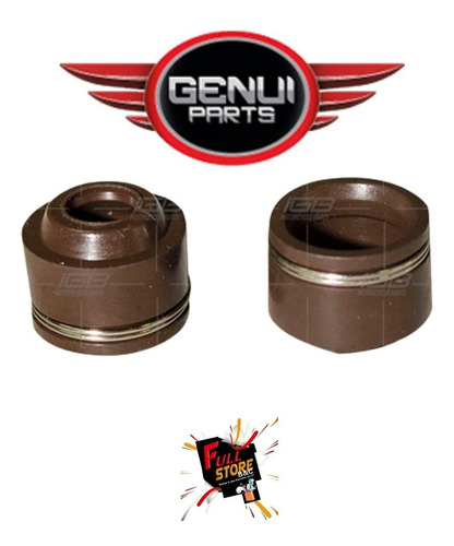 Sellos De Valvulas De Cbf 125 Moto Honda Cauchos /genui Part