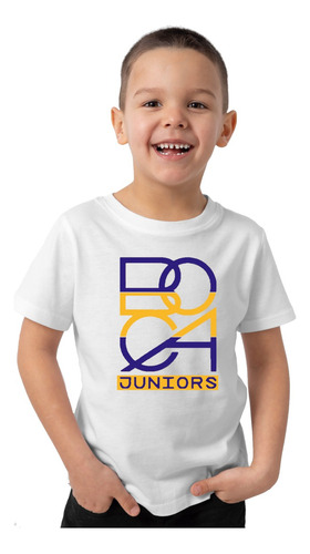 Remera Algodón Niño Boca Juniors Cabj Futbol Xeneize