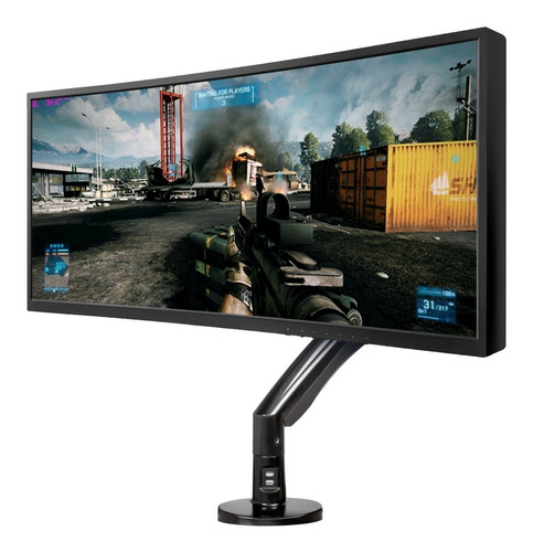 Suporte Monitor Gamer Articulado Até 35pol 9kg F100a Nb ELG 