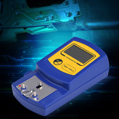 ! Termómetro Para Cautín Fg-100 Temperatura Tester Punta Lcd