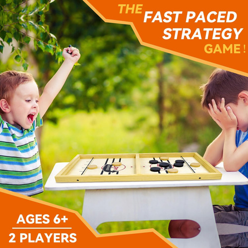Juego Bakam Super Fast Sling Puck, Portatil De Hockey De ...
