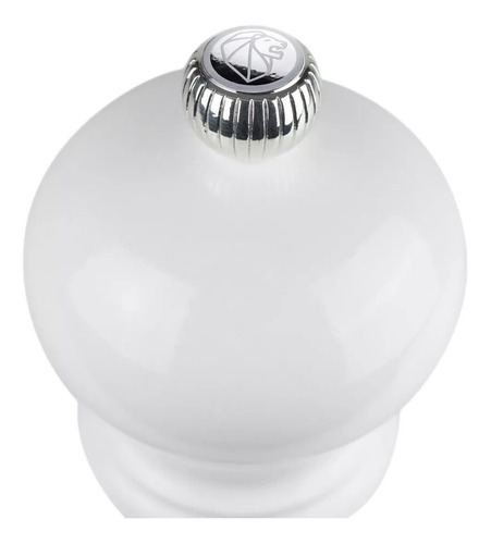 Imagen 2 de 4 de Molinillo Pimentero Blanco Madera Paris Peugeot 18 Cm