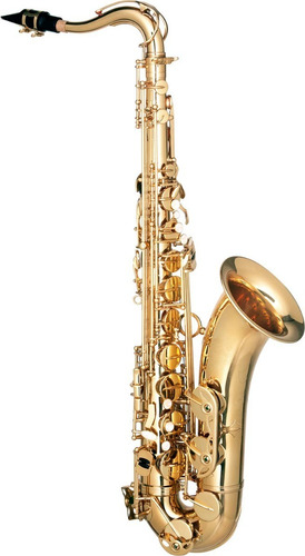 Imagem 1 de 1 de Saxofone Hofma Hst402 Tenor Laqueado Dourado