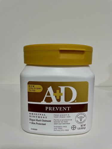 General Bayer Pomada Assaduras A+d Ad Prevent Pote 454g