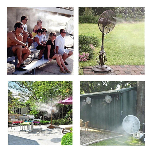 Kit De Ventilador De Al Aire Libre, Juego De Diámetro 46 Cm