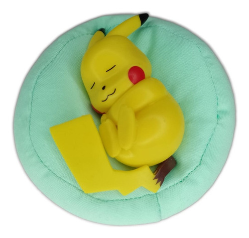 Figura Pokémon Pikachu Sobre Almohadon #04