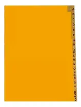 Comprar Indice Separador A-z Cartulina Oficio P\u002Fbibliorato, Carpetas Color Amarillo