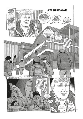 Pagar A Terra, De Joe Sacco., Vol. 1. Editorial Quadrinhos Na Cia, Capa Mole, Edição 1 Em Português, 2024