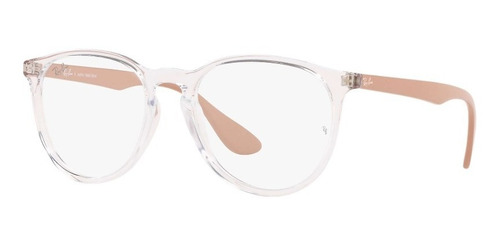 Óculos De Grau Armação Ray-ban Transparente Feminina Rb7046l