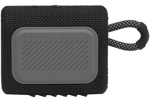 Imagen 9 de 10 de Parlante JBL Go 3 portátil con bluetooth waterproof negro 110V/220V