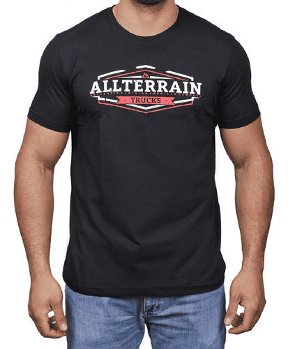 Camiseta All-terrain Trucks Preta