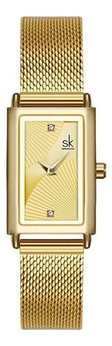 Relojes De Cuarzo Shengke Rectangulares De Moda Para Mujer