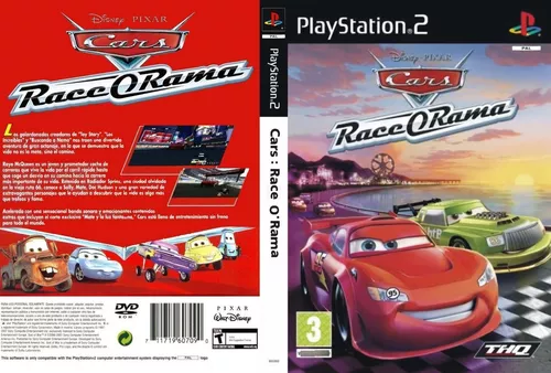 JOGO PS2 CARROS RACE O RAMA MIDIA FISICA LACRADO