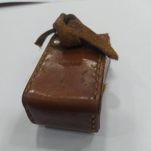 Antiguo Estuche De Cuero Para Auriculares Japón Radio (Usado)