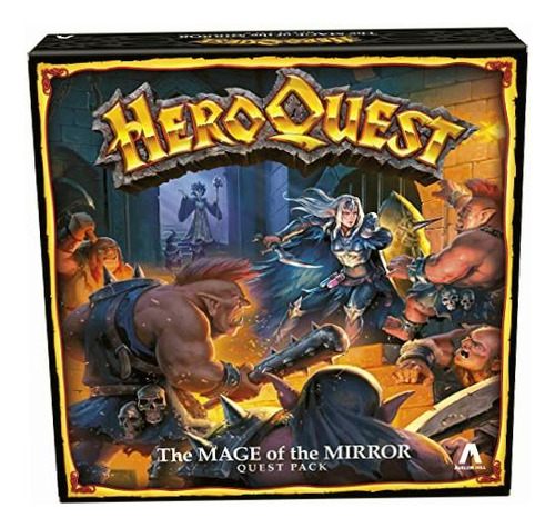 Hasbro Gaming Heroquest The Mage Of The Mirror Quest Pack