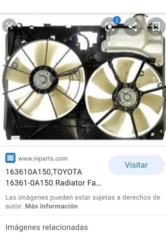 Toyota Corolla 2004 2008 Taraba Plástica Del Motor Radiador 