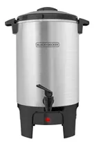 Comprar Cafetera 30 Tazas Plateada Black And Decker Percolador
