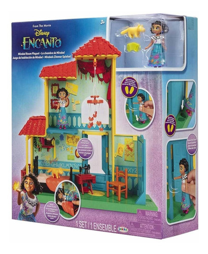 Imagen 1 de 7 de Casa Madrigal Mirabell Habitacion Playset Disney Encanto