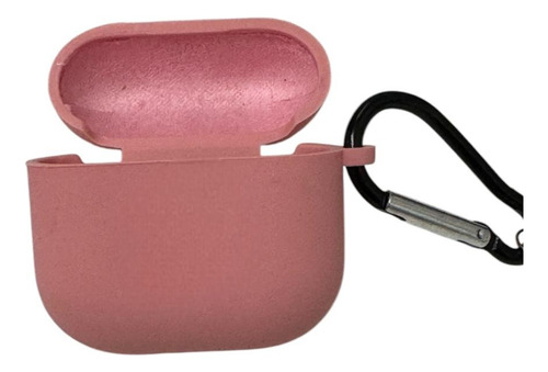 Funda De Silicona Para Airpods 4 Rosa