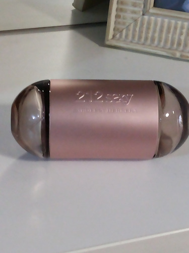 Frascos Vazios Perfumes 212 Sexy 100 Ml E 212 Men 7 Ml (Usado)