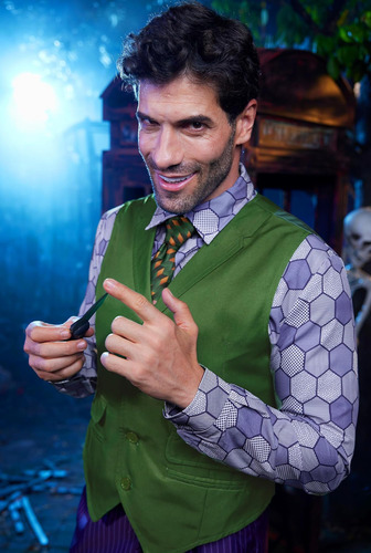 Mainfini Traje De Disfraz De Halloween Para Hombre Camisa De