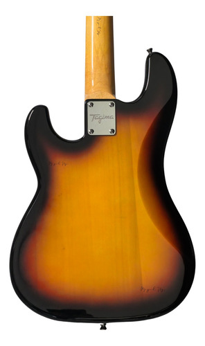 Bajo Electrico Tagima Tipo Precision Tw 65 Sunburst Acabado Del Cuerpo Maple Cantidad De Cuerdas 4 Orientación De La Mano Diestro