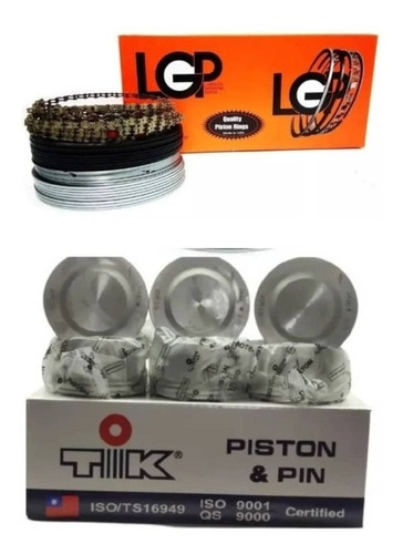 Imagen 2 de 2 de Pistones/anillos Chevrolet Trailblazer 4.2 020 030 Finos