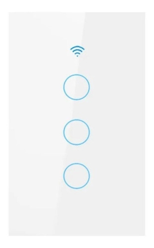 Apagador Inteligente Wifi Triple Blanco Smartlife Alexa