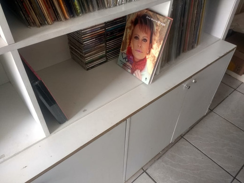 Estante De Madeira Revestida Com Formica Branco (Usado)