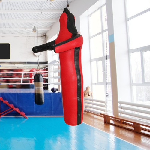 Muñeco De Lucha Libre Multifuncional, Saco De Rojo 130cm
