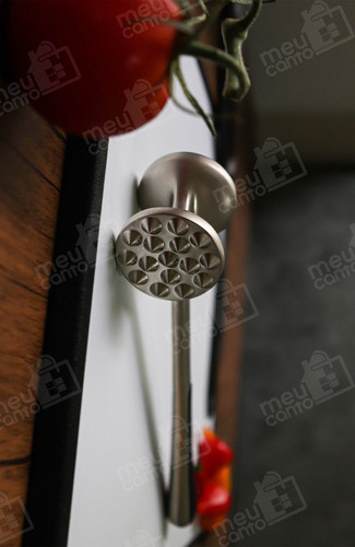 Martillo batidor zinco Unyhome profesional con mango de goma de doble cara de color plateado