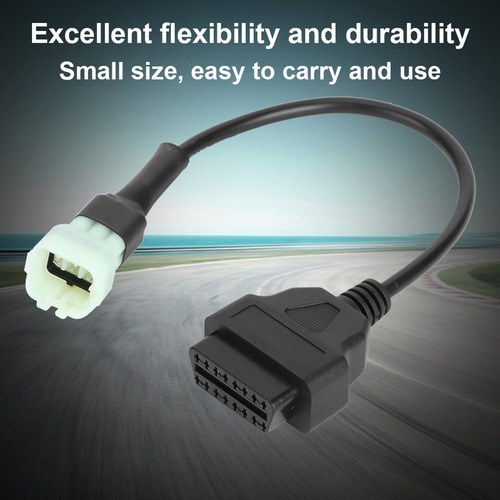 Diagnóstico Fallas Obd2 Cable Adaptador 6 Pines A 16 Pines