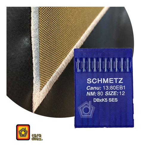 Agujas Schmetz Para Máquinas Bordadoras Dbxk5 100 Pzas.
