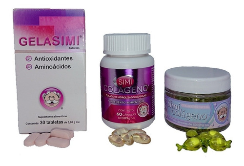 Gelasimi, Simi Colágeno Y Colágeno Facial 