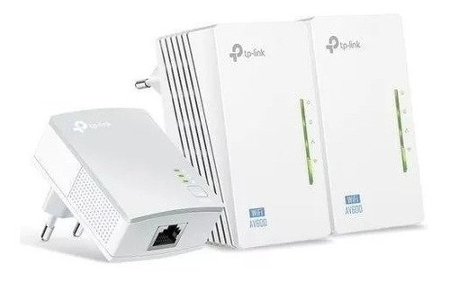 Tp Link Powerline Extender Triplo Kit Tl Wpa4220 Av600