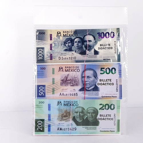 Billete Didactico Grande