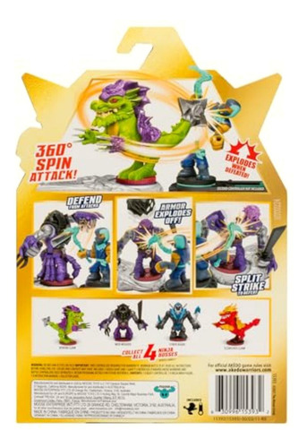 Akedo Legends Of Ninja Bosses, Garra Quemada, Figura De