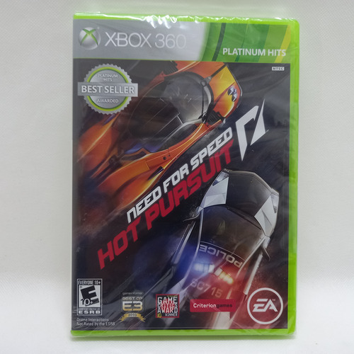Need For Speed Hot Pursuit Xbox 360 Fisico Nuevo