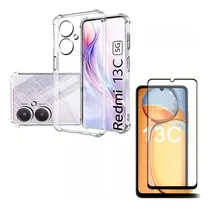 Comprar Carcasas Transparente Reforzado Para Redmi 13c 5g + Lamina V