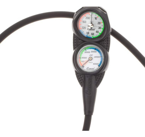 Mini Consola Global Cp2 Cressi Manometro/profundimetro Buceo