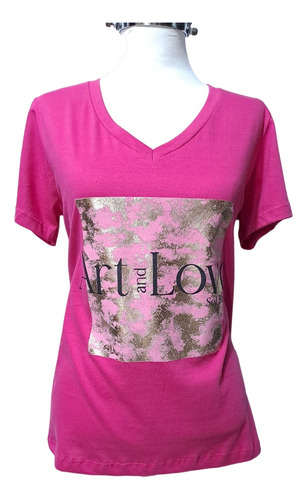 Remera Algodón Estampa Elastizada Talles Grandes Especiales