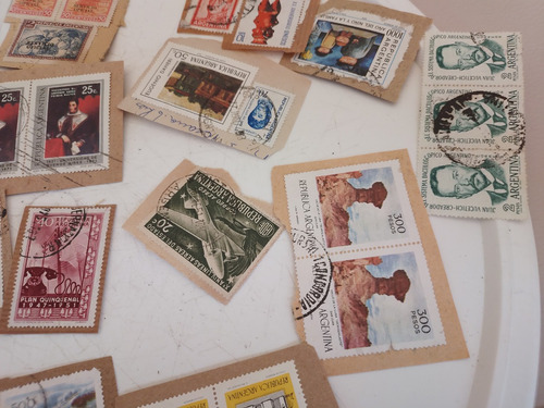 Lote Antiguas Estampillas Argentina Variadas Ver Leer Lote E (Usado)