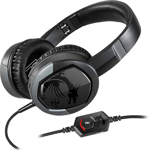 Diadema Gamer Msi Immerse Gh30 V2 Multiplataformas Color Neg