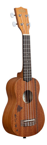 Kala Ukelele Soprano De Caoba Ka-15s-h2 (islas Hawiianas Con